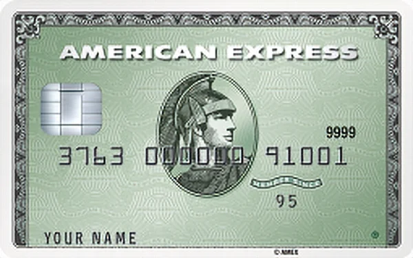 ภาพบัตร American Express Green Card