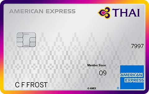 ภาพบัตร THAI American Express Platinum Credit Card