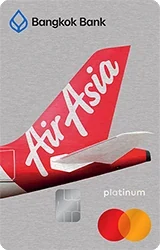 ภาพบัตร Bangkok Bank AirAsia