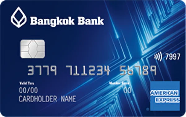 ภาพบัตร Bangkok Bank American Express