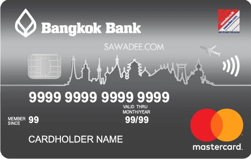 ภาพบัตร Bangkok Bank Sawasdee Platinum