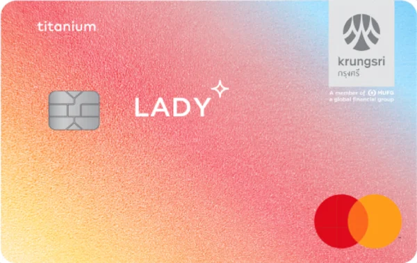 ภาพบัตร Krungsri Lady Titanium
