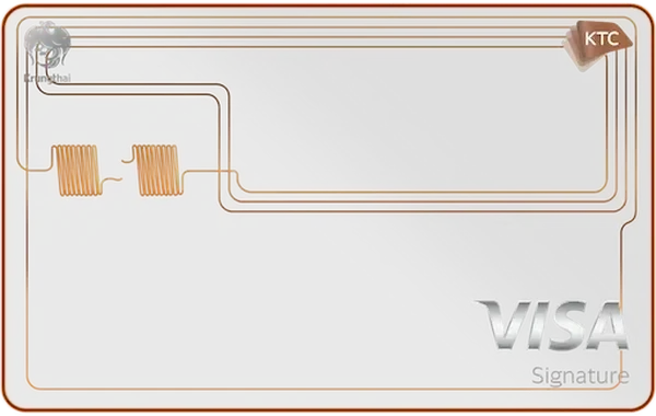 ภาพบัตร KTC Digital Visa Signature