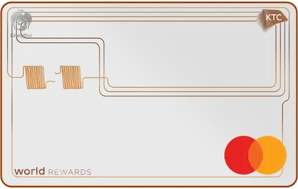 ภาพบัตร KTC Digital World Rewards Mastercard