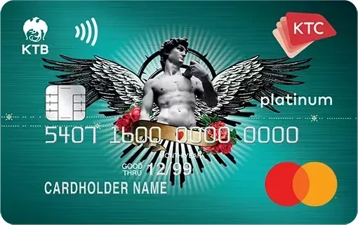 ภาพบัตร KTC I AM Platinum Mastercard