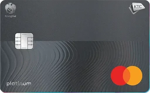 ภาพบัตร KTC Platinum Mastercard