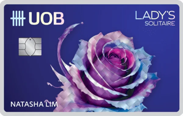 ภาพบัตร UOB Lady's Solitaire