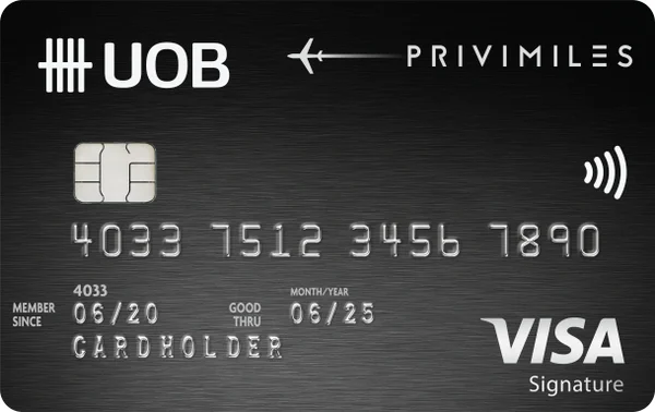 ภาพบัตร UOB PRVI Miles