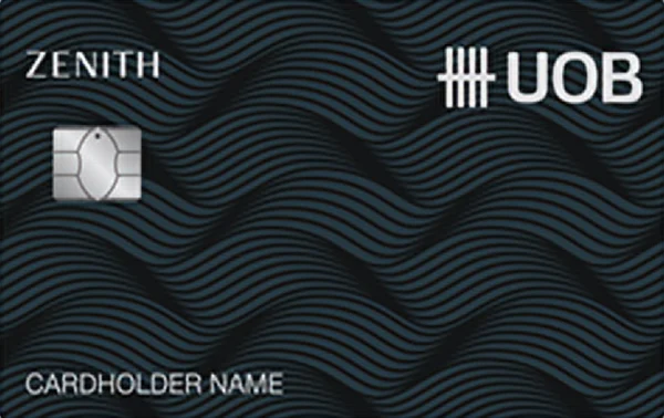 ภาพบัตร UOB Zenith Visa Infinite